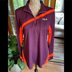 FILA Sport Performance Running Pull Over